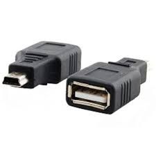 ADAPTADOR USB AF X MINI USB 5 PINOS