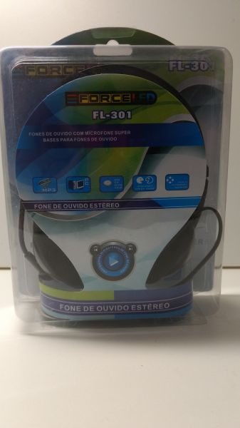 Fone de ouvido para PC com Microfone Forceled FL-301
