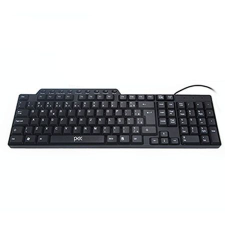 Teclado Multimídia Slim Pisc