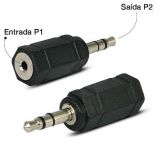 P2 / P1 X J2 / J1 (femea) Stereo