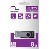 Pen drive Multilaser 8GB