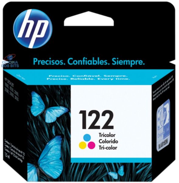 Cartucho HP 122 Tricolor CH562HB