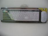 Teclado Wireless Com mouse